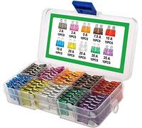Cablaggio di protezione 100 Pz Profilo di Piccole Dimensioni Mini Lama Fusibile Assortimento Set Auto Car Truck 2A 3A 5A 7.5A 10A 15A 20A 25A 30A 35A 32 V Scatola Dei Fusibili