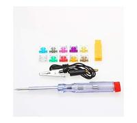 Cablaggio di protezione 100 PZ Zinco Mini Auto Fusibili a Lama for Auto Set Standard Automobile Auto Kit di Fusibili di Sicurezza 2/3/5/7.5/10/15/20/25/30/35Amp Assortiti