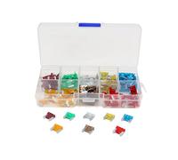 Cablaggio di protezione 105Pcs 5A 7.5A 10A 15A 20A 25A 30A 40A Auto Car Truck Low Mini Kit di fusibili a lama