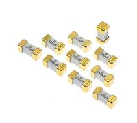 Cablaggio di protezione 10pcs 1808 125V SMD Fusibile rapido 62mA 100mA 125mA 200mA 250mA 375mA 500mA 0.5A 630mA 750mA 2410 Fusibili ultrarapidi (Size : 100ma 0.1a 125v)