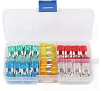 Cablaggio di protezione 120 Pz/lotto Fusibile Auto di Piccole Dimensioni Mini Standard Lama Assortimento Set Auto Camion 5A 10A 15A 20A 25A 30A AMP Scatola Dei Fusibili