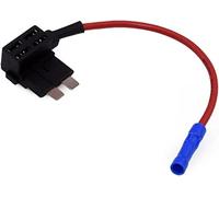Cablaggio di protezione 2 pz Micro/Mini/Adattatore Standard Micro Mini Fusibile Standard Lama Auto Fusibile con 3A-40A Fusibile Auto Lama con Supporto (Color : Standard, Size : 40A)