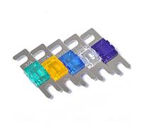 Cablaggio di protezione 5 Pz/set 30/40/60/80/100A Nichelato Car Stereo Audio 32 V AFS Mini ANL Fusibili Auto Stud Fusibili Circuiti Fusibile di Protezione