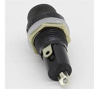 Cablaggio di protezione 50 pz/lotto 5 * 20mm Vetro Portafusibili 5x20 Nero Assicurazione Tubo Presa Portafusibile for 5 * 20 Assicurazione Montaggio A Pannello Portafusibili
