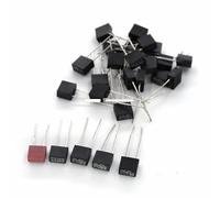 Cablaggio di protezione 50 PZ/LOTTO Quadrato Rettangolo Fusibile Kit Ritardato T1A T3.15A T4A T5A T6.3A 250 V SS-5 2 Pin Fusibile Assortimento Kit 5 Tipi Ogni 10 PZ