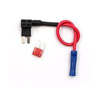 Cablaggio di protezione 5Pcs Portafusibile for auto di piccole dimensioni ACS Fusibile a doppia spina con 10A Micro Mini Standard ATM Portafusibile a lama Fusibile for circuito (Size : Multicolor)