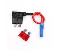 Cablaggio di protezione 5Pcs Portafusibile for auto di piccole dimensioni ACS Fusibile a doppia spina con 10A Micro Mini Standard ATM Portafusibile a lama Fusibile for circuito (Size : Gelb)