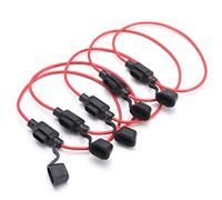 Cablaggio di protezione 5pcs portafusibili for auto in linea portafusibili presa di corrente mini tipo lama accessori auto impermeabili parti di ricambio 12V 30A