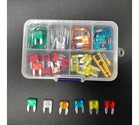 Cablaggio di protezione 60 PZ? 5A 10A 15A 20A 25A 30A? Connettore for circuito del veicolo con fusibile a lama di medie dimensioni for auto assortiti con kit di supporti for clip