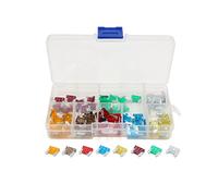 Cablaggio di protezione 80Pcs 5A 7.5A 10A 15A 20A 25A 30A 40A Kit di fusibili a lama bassa for camion for auto