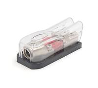 Cablaggio di protezione Altoparlante audio stereo for auto 1 in 2 uscite 100ABlocco di distribuzione portafusibili Mini ANL