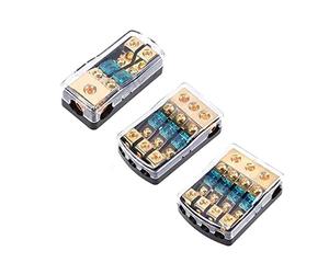 Cablaggio di protezione Car Audio Truck Amplificatore audio Supporto for circuito Amplificatore stereo stile AGU Adattatore for fusibile refit 60A Scatola portafusibili for auto normale (Size : 3)