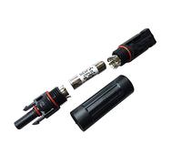 Cablaggio di protezione Connettore fusibile in linea da 1 pezzo 10A 15A 20A 30A 1000V DC maschio a femmina Protezione solare for supporto fotovoltaico (Color : 10a, Size : Line Connector)