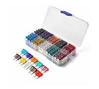 Cablaggio di protezione Fuse 100PCS Fusibili for auto 2A 3A 5A 7.5A 10A 15A 20A 25A 30A 35A Amp con assortimento di clip for scatola Set di fusibili a lama automatica