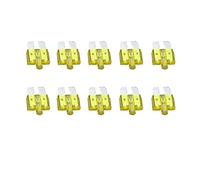 Cablaggio di protezione Fuse 10PCS 20A Inserti for fusibili automatici di medie dimensioni Compresse for assicurazione auto Fusibile medio con inserti for auto con lampada Fusibile