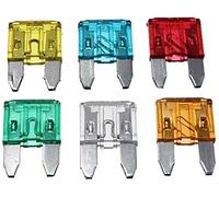 Cablaggio di protezione Fuse 60pcs Assortimento di fusibili a lama mini di piccole dimensioni Set for auto Camion DG 5 10 15 20 25 30A Scatole di fusibili