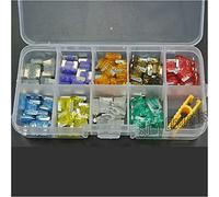 Cablaggio di protezione Fuse 90 pc 2,3,5,7.5,10,15,20,25,30 AMP Assortimento di fusibili a micro lame a basso profilo Set di fusibili APS Car Auto Truck SUV