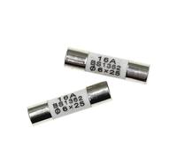 Cablaggio di protezione Fusibile 10PCS 6 * 25mm Fusibile in ceramica 6 * 25 Tubo di assicurazione in ceramica 6x25MM 0.5A 1A 2A 3A 5A 6A 7A 8A 10A 15A 20A 25A 30A 250V Fusibile RO57 (Size : 10PCS 10A