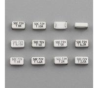 Cablaggio di protezione Fusibile 10pcs Micro Fusibile SOC SMD SMT 1206 72V 11CT T 1A 1.6A 2A 2.5A 3.15A 4A 5A 6.3A 8A 10A 72V DC Colpo lento 3216 A montaggio superficiale (Size : 2.5A)