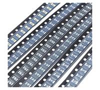 Cablaggio di protezione Fusibile 1206 0,05 A 0,1 A 0,12 A 0,16 A 0,2 A 0,25 A 0,5 A 0,75 A 1,1 A 2 A 3 A 3,5 A 4 A Fusibile ripristinabile SMD Fusibile autoripristinante PPTC (Color : 50pieces, Size