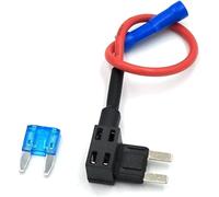 Cablaggio di protezione Fusibile 12V Portafusibile for auto di piccole dimensioni medie Adattatore TAP Add-a-Circuit con fusibile a lama ATM Micro Mini Standard (Size : Small 15a)