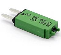 Cablaggio di protezione Fusibile 1Pc DC12-24V Universalmente 30A Ripristino manuale Mini fusibile a lama for interruttore automatico for auto Camion Barca Marine Protezione da sovracorrente