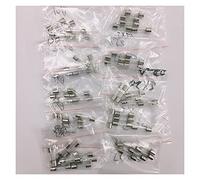 Cablaggio di protezione Fusibile 60 Parti/LOTTO 12 Tipi Kit fusibile in vetro rapido nel pacchetto 5x2 0mm 0,2 A 0,3 A 0,5 A 1A 2A 3A 5A 6A 8A 10A 15A 20A Pacchetto tubo di assicurazione