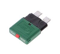 Cablaggio di protezione Fusibile a lama for interruttore automatico for la protezione di tutti i tipi di veicoli Terminale in ottone stagnato Fuze ripristinabile 28 V CC (Size : 30a)