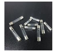 Cablaggio di protezione Fusibile Set da 10 pezzi Fusibile in vetro 5x20mm Kit assortiti di fusibili for tubi in vetro soffiato rapido Fusibili in vetro soffiato rapido 0,5 A 1 A 2 A 3 A 5 A 8 A 10 A 1