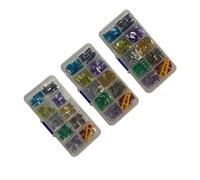 Cablaggio di protezione Fusibili 150/100/50PCS Mini fusibili for auto con assortimento di clip a scatola, 2A/3A/5A/7.5A/10A/15A/20A/25A/30A/35A Set di fusibili tipo micro lama for camion (Size : 150p