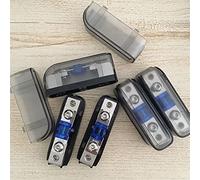 Cablaggio di protezione fusibili 5 PZ/LOTTO Car Audio Nichelato AFS Mini ANL Blocco Fusibili con Fusibile 20A 30A 40A 50A 60A 80A 100A 125A fusibili (Size : With 5pcs 20A fuse)