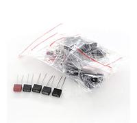 Cablaggio di protezione Fusibili 50PCS Kit fusibili quadrati Rettangolo Protettivo ad azione lenta T1A T3.15A T4A T5A T6.3A 250V SS-5 Kit assortimento 2 pin 5 tipi ogni 10 pezzi