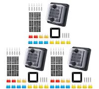 Cablaggio di protezione Fusibili automobilistici Fusibili for auto 2 set Blocco fusibili for fusibili Blocco fusibili marini Blocco fusibili automatici Blocco auto 6- Auto Auto Auto Auto Fusibili for