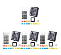 Cablaggio di protezione Fusibili automobilistici Fusibili for auto 2 set Blocco fusibili for fusibili Blocco fusibili marini Blocco fusibili automatici Blocco auto 6- Auto Auto Auto Auto Fusibili for