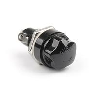 Cablaggio di protezione Fusibili SCI R3-26 Portafusibili telaio for montaggio a pannello for fusibili in vetro 5x20mm 10A 250V 4PCS Fusibili portafusibili