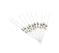 Cablaggio di protezione Inserto fusibile Fusibile tubo di vetro 3,6 x 10 ritardato 250 V 0,5 A 1 A 1,5 A 2 A 3 A 3,15 A 4 A 5 A 6,3 A 8 A 10 A 15 A con pin 3,6 x 10 mm (Color : 4a, Size : Slow blow