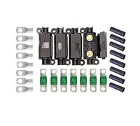 Cablaggio di protezione Kit di fusibili MIDI 4 supporti ANS 8 fusibili da 20-200 AMP for adattarsi a doppia batteria BCDC (Size : 40a)