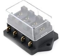 Cablaggio di protezione Nuovo 1 pz Fusibile 8.5x5 cm / 3.3 "x 1.9" Box Accessori for auto Impermeabile Veicolo Camion Barca Lama Scatola dei fusibili Supporto for auto