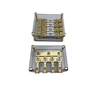Cablaggio di protezione Portafusibili da competizione Car Audio - Refitting auto (Size : 4 Way)