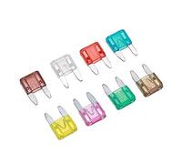 Cablaggio di protezione TMP1105 100 pz Mini Fusibili a Lama 12v Auto Car Truck Assortimento Mini Kit di Fusibili 2A 3A 5A 7.5A 10A 15A 20A 25A 30A 35A Fusibile Adattatore