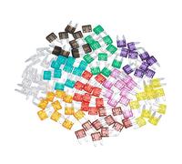 Cablaggio di protezione TMP1105 100 pz Mini Lama Fusibili Auto Car Truck Assortimento Fusibile Kit 2A 3A 5A 7.5A 10A 15A 20A 25A 30A 35A for Jetta Peugeot Volvo