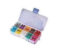 Cablaggio di protezione TMP1105 100PCS 50PCS Fusibili for auto 2A 3A 5A 7.5A 10A 15A 20A 25A 30A 35A 40A Amp con assortimento di clip for scatola Set di fusibili a lama automatica for camion (Size :