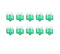 Cablaggio di protezione TMP1105 10PCS 30A Inserti for fusibili automatici di medie dimensioni Compresse for assicurazione auto Fusibile medio con fusibile for inserti for auto lampada