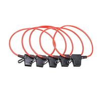 Cablaggio di protezione TMP1105 5 pz/lotto Impermeabile in Linea Portafusibili a Lama for Auto Fusibile Fusibili di Ricambio for Auto Fusibile for Auto Presa 20A 30A 12V