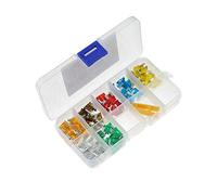 Cablaggio di protezione TMP1105 70 pz/lotto Auto Camion Micro Lama Fusibili 5A 7.5A 10A 15A 20A 25A 30A AMP Box Assortimento con Clip