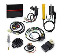 Cablaggio Elettrico Bobina Accensione Interruttore Manubrio Sinistro Accensione CDI Relè Raddrizzatore Kit Completo Per 400EX TRX400EX 99-04 Bobina Accensione Sostituzione