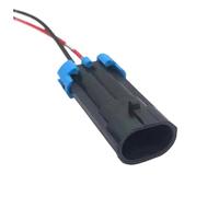 Cablaggio impermeabile a 2 pin femmina per fari automobilistici per indicatori di direzione per esterni, sensore di temperatura esterna (2P M, 20 S)