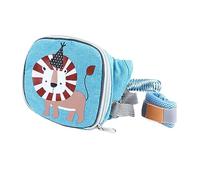 Cablaggio per Bambini, Guinzaglio, Mazzo da Parte del Polso da Polso, 59 Pollici Cablaggi Anti-lost per Bambini per Uso All'aperto, Design Comodo con Motivo Animale (Blu)