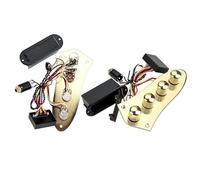 Cablaggio Per Chitarra Bobina Singola Cablaggio Per Chitarra Con Piastra Di Controllo Pre Cablata Per Preamplificatore(Gold)