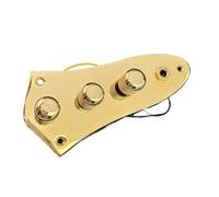 Cablaggio Per Chitarra Bobina Singola Manopole Di Montaggio Del Cablaggio Della Piastra Di Controllo 2T1V Precablate Caricate 1 Set(Gold X 1)